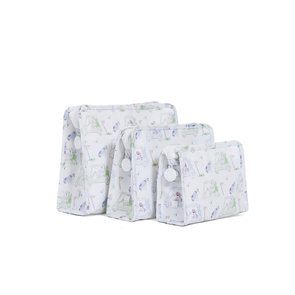 TRVL Large & Medium Roadie Zip Pouch Bundle