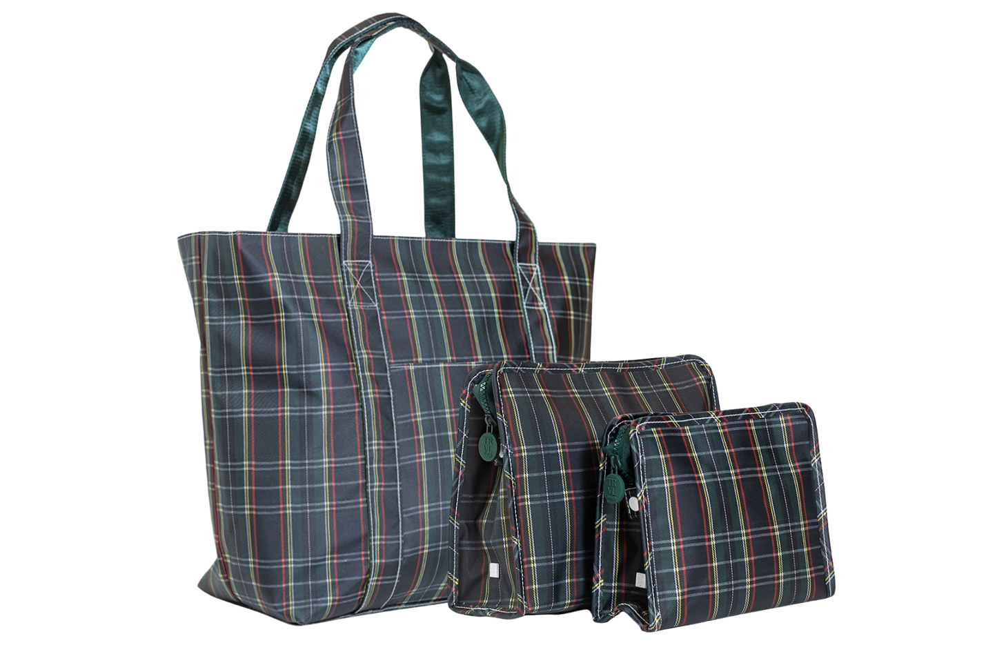 TRVL Roadie Medium & Large Zip Pouch + Jumbo Tote Bundle