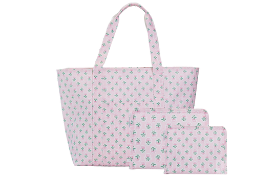 TRVL Roadie Medium & Large Zip Pouch + Jumbo Tote Bundle