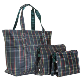 TRVL Roadie Medium & Large Zip Pouch + Jumbo Tote Bundle