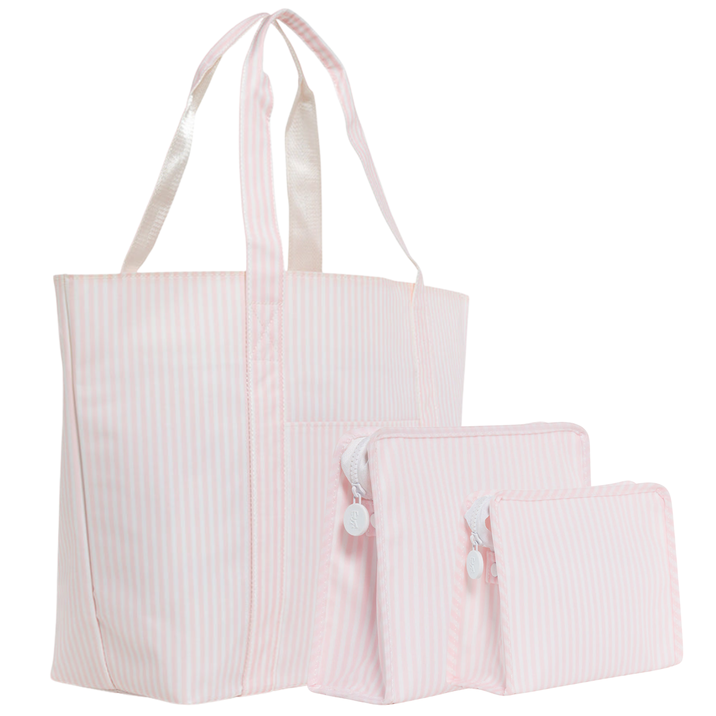 TRVL Roadie Medium & Large Zip Pouch + Jumbo Tote Bundle