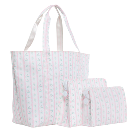 TRVL Roadie Medium & Large Zip Pouch + Jumbo Tote Bundle