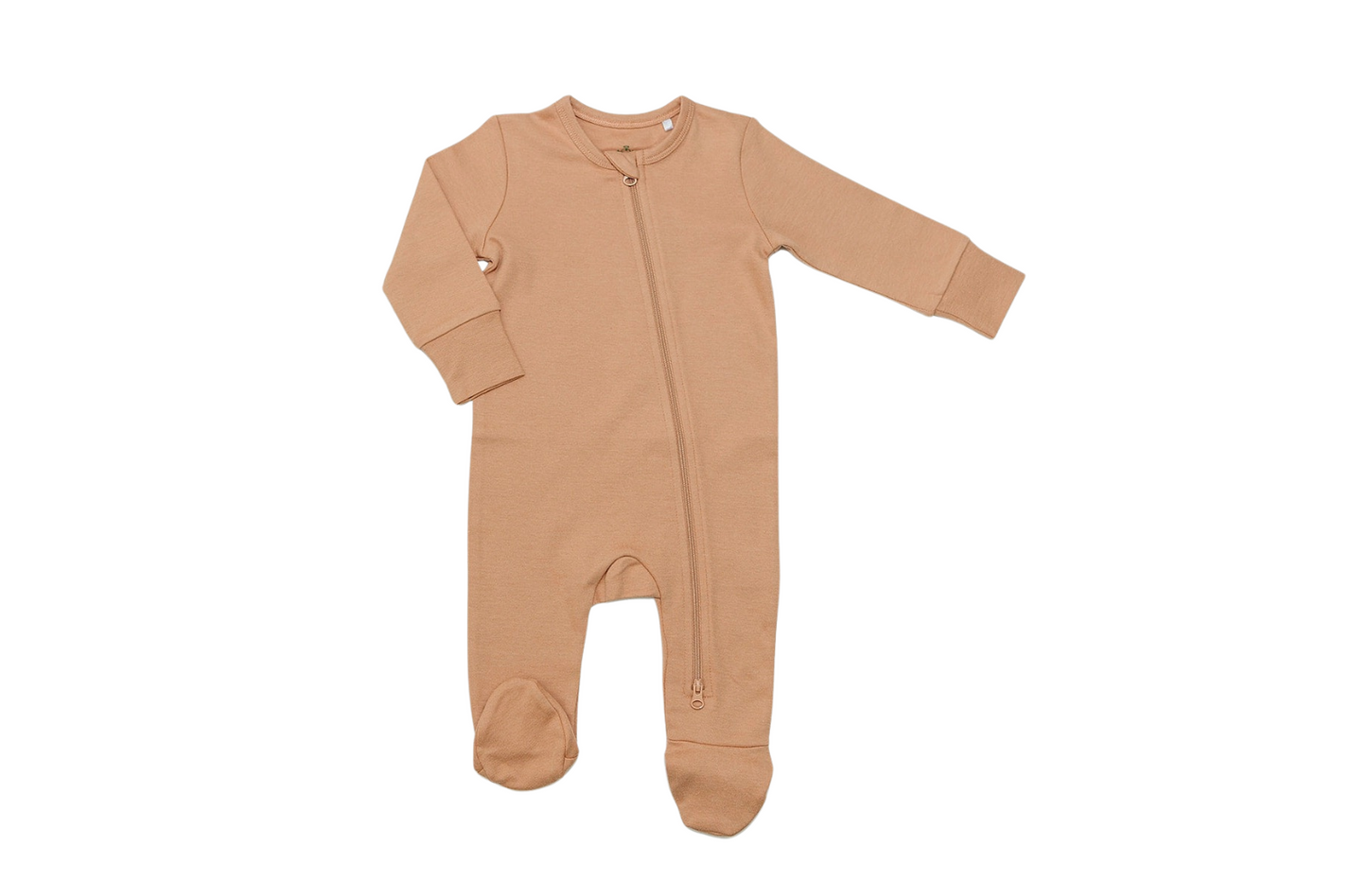 Cotton Baby Footie Sleeper with 2-Way Zipper – Soft & Stretchy Pajamas