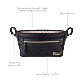Itzy Ritzy Coffee & Cream Travel Stroller Caddy