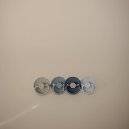 FRIGG Silicone Pacifier 4-Pack - 6-18 Months