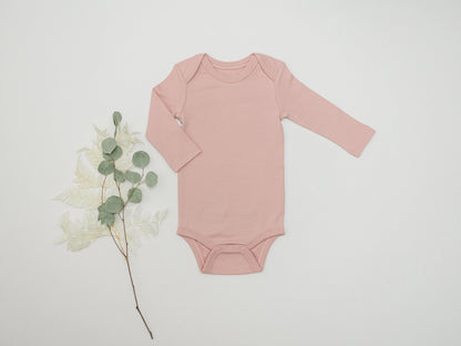 Organic Long Sleeve Baby Bodysuit – Soft, Cozy, and Eco-Friendly