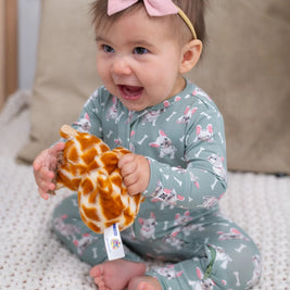 Bamboo Zipper Romper